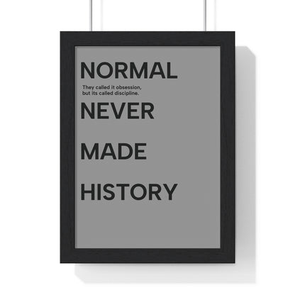 "Abnormal" Modern Framed Poster Wall Art Print.